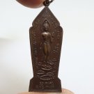 PHRA LEELA WALKING BUDDHA ON MAGIC LOTUS LUCKY PENDANT THAI PROTECTION AMULET PHRA LEELA WALKING BUDDHA ON MAGIC LOTUS LUCKY PENDANT THAI PROTECTION AMULET