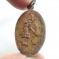 LP KOB COIN BLESSED BY LP NANE WAT KAOSARIKA AMULET LUCKY MONEY RICH PENDANT
