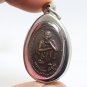 LP KOON PHRA NAKPROK BLESSED 1996 BUDDHA COIN THAI AMULET MONEY MULTIPLY PENDANT