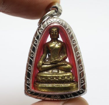 LORD BUDDHA BLESSED 1984 PENDANT PEACEFUL SUCCESS WEALTH AMULET THAI LUCKY GIFT