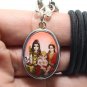 LORD SHIVA MAA PARVATI GANESHA GOD FAMILY BLESSED OM AUM PENDANT SIVA UMA GANESH