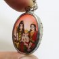 LORD SHIVA MAA PARVATI GANESHA GOD FAMILY BLESSED OM AUM PENDANT SIVA UMA GANESH