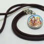 LORD SHIVA MAA PARVATI SKANDA GANESHA GOD FAMILY BLESSED OM PENDANT SIVA GANESH