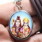 LORD SHIVA MAA PARVATI SKANDA GANESHA GOD FAMILY BLESSED OM PENDANT SIVA GANESH