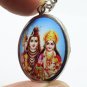 LORD SHIVA MAA PARVATI SKANDA GANESHA GOD FAMILY BLESSED OM PENDANT SIVA GANESH