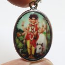 DATTATREYA TRIMURTI 3 SUPREME HINDU GOD SHIVA BRAHMA VISHNU BLESS AMULET PENDANT