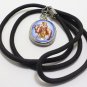 KRISHNA SUPREME GOD OF COMPASSION TENDERNESS LOVE BLESS OM FUJII KAZE PENDANT