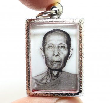 LP TOH IMAGE MAGIC AMULET BLESSED 1992 LUCKY CHARM TAKRUT YANT POWERFUL PENDANT