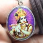 KRISHNA SUPREME GOD OF COMPASSION TENDERNESS & LOVE BLESS OM FUJII KAZE PENDANT