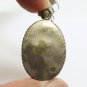 OM TIBET VINTAGE PENDANT BLESSED HINDU AUM TIBETAN TURQUOISE CHARM OHM NECKLACE
