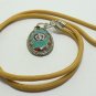 OM TIBET VINTAGE PENDANT BLESSED HINDU AUM TIBETAN TURQUOISE CHARM OHM NECKLACE