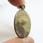 OM TIBET VINTAGE PENDANT BLESSED HINDU AUM TIBETAN TURQUOISE CHARM OHM NECKLACE