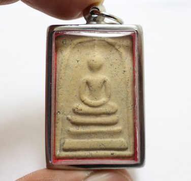 PHRA SOMDEJ 1972 WAT RAKANG 100 YEARS BATCH THAI BUDDHA AMULET SUCCESS PENDANT 1