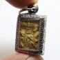 SMALL PHRA SOMDEJ RAKANG BLESS 1962 BACK AJAN TOH TEACH KING RAMA5 THAI AMULET 5