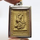 LP TUAD BLESSED 1999 THAI MAGIC MOTHER EARTH AMULET LUCKY PATTANI THUAD PENDANT