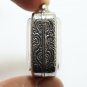 PHRA PIDTA GRADUK PHII GREEN AMULET 1942 CLOSE EYES BUDDHA THAI ANTIQUE PENDANT