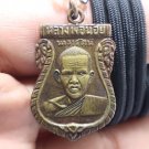 LP NOI BLESS 1962 WAT SRISATHONG RAHU OM JUN MOON EATER ECLIPSE THAI LUCK AMULET LP NOI BLESS 1962 WAT SRISATHONG RAHU OM JUN MOON EATER ECLIPSE THAI LUCK AMULET