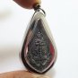 THAO WESSUWAN LP PAT PENDANT (3) WEALTH KING LUCKY RICH THAI MIRACLE YAK AMULET