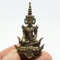 LORD BUDDHA THAI MINI AMULET FIGURINE BEAUTIFUL ART STATUE LUCKY HAPPY NICE GIFT