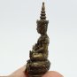LORD BUDDHA THAI MINI AMULET FIGURINE BEAUTIFUL ART STATUE LUCKY HAPPY NICE GIFT