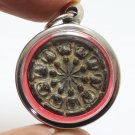 METAL NGOBNAMAOI DHARMACHAKRA BLESS 1969 AMULET WHEEL OF DHARMA CHAKRA PENDANT 1
