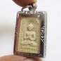 LORD BUDDHA BLESSING MULTIPLY MONEY LUCKY RICH 1987 THAI AMULET MIRACLE PENDANT