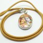 RADHA KRISHNA BIG PENDANT SUPREME GOD GODDESS COMPASSION TENDERNESS LOVE AMULET