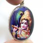 KRISHNA BIG PENDANT SUPREME GOD OF COMPASSION TENDERNESS AND LOVE AMULET LOCKET