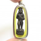 GUMAN LP THONG BLESS 1983 THAI MAGIC AMULET LUCKY MONEY WIN GAMBLE KUMAN PENDANT