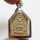 LP TIM BLESS 1971 KHUNPAEN PRAI KUMAN THAI BUDDHA MAGIC TAKRUT AMULET PENDANT 1