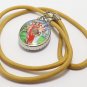 TRIDEVI BIG PENDANT LAXMI SARASWATI PARVATI TRISHAKTI HINDU GODDESS BLESS AMULET