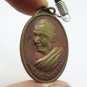 LP MAHA SILA COIN BLESSED KALASIN THAI BUDDHA AMULET MIRACLE RICH LUCKY PENDANT