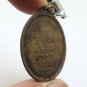 LP MAHA SILA COIN BLESSED KALASIN THAI BUDDHA AMULET MIRACLE RICH LUCKY PENDANT