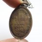 LP MAHA SILA COIN BLESSED KALASIN THAI BUDDHA AMULET MIRACLE RICH LUCKY PENDANT