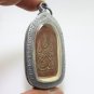 PHRA YODKHUNPHOL LOPBURI BIG PENDANT BACK YANTRA THAI 1950s BUDDHA LUCKY AMULET