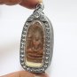 PHRA YODKHUNPHOL LOPBURI BIG PENDANT BACK YANTRA THAI 1950s BUDDHA LUCKY AMULET
