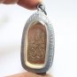 PHRA YODKHUNPHOL LOPBURI BIG PENDANT BACK YANTRA THAI 1950s BUDDHA LUCKY AMULET