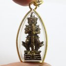 THAO WESSUWAN PENDANT YAK ASURA WEALTHY KING LUCKY RICH THAI AMULET LOCKET CORD