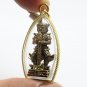 THAO WESSUWAN PENDANT YAK ASURA WEALTHY KING LUCKY RICH THAI AMULET LOCKET CORD