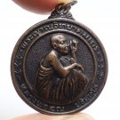LP KOON SIGNATURE COIN BLESS 1993 THAI BUDDHA AMULET MONEY MULTIPLY 2536 PENDANT