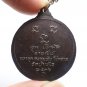 LP KOON SIGNATURE COIN BLESS 1993 THAI BUDDHA AMULET MONEY MULTIPLY 2536 PENDANT