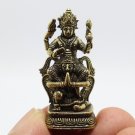 LORD VISHNU MINI AMULET GOD NARAI RIDE GARUDA SONG KRUT HINDU MIRACLE FIGURINE