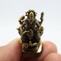 LORD VISHNU MINI AMULET GOD NARAI RIDE GARUDA SONG KRUT HINDU MIRACLE FIGURINE