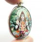 LORD SHIVA GANESHA BIG PENDANT BLESS OM MAHADEV GOD SIVA GANESH LOCKET NECKLACE