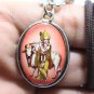 KRISHNA SUPREME GOD OF COMPASSION TENDERNESS LOVE BLESSED OM FUJII KAZE PENDANT
