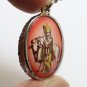 KRISHNA SUPREME GOD OF COMPASSION TENDERNESS LOVE BLESSED OM FUJII KAZE PENDANT