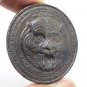 PHRA LP PIEN TIGER BIG COIN MAGIC BLESS MUAY THAI LUCKY PROTECTION AMULET CHARM
