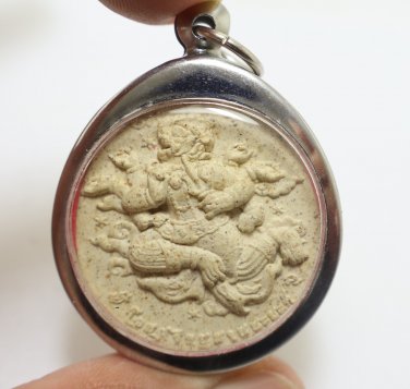 LORD HANUMAN LP SOTORN THAI BUDDHA BLESSED AMULET GOOD LUCK CHARM MAGIC PENDANT