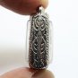 SMALL PHRA SOMDEJ RAKANG BLESS 1962 BACK AJAN TOH TEACH KING RAMA5 THAI AMULET 9