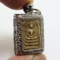 SMALL PHRA SOMDEJ RAKANG BLESS 1962 BACK AJAN TOH TEACH KING RAMA5 THAI AMULET 9